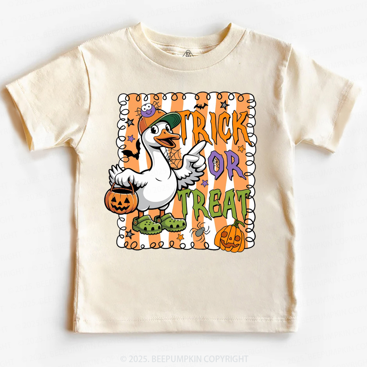 Halloween Goose Trick Or Treat Toddler&Kid's Tees Beepumpkin