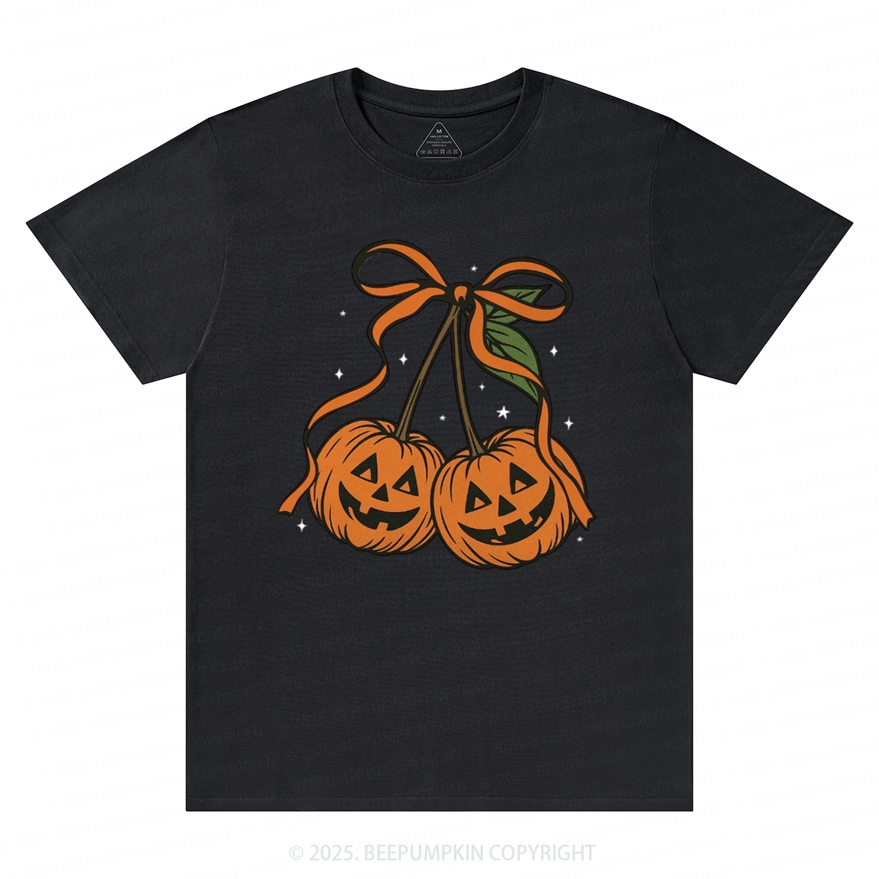 Pumpkin Face Halloween T-Shirts Beepumpkin