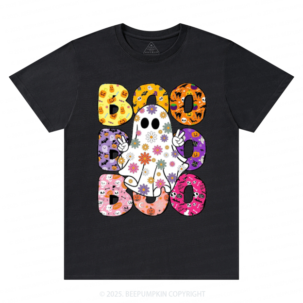 Boo Halloween T-Shirts Beepumpkin 