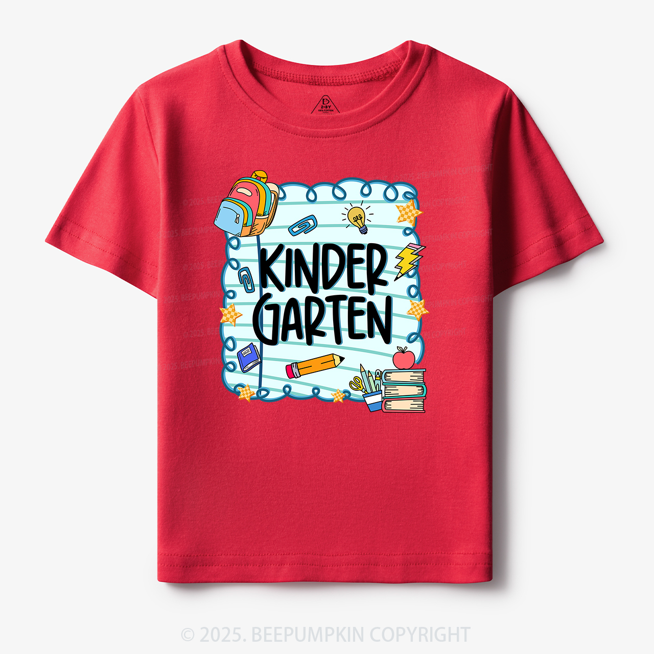 Personalized First Day Of School Toddler&Kid's Tees Beepumpkin