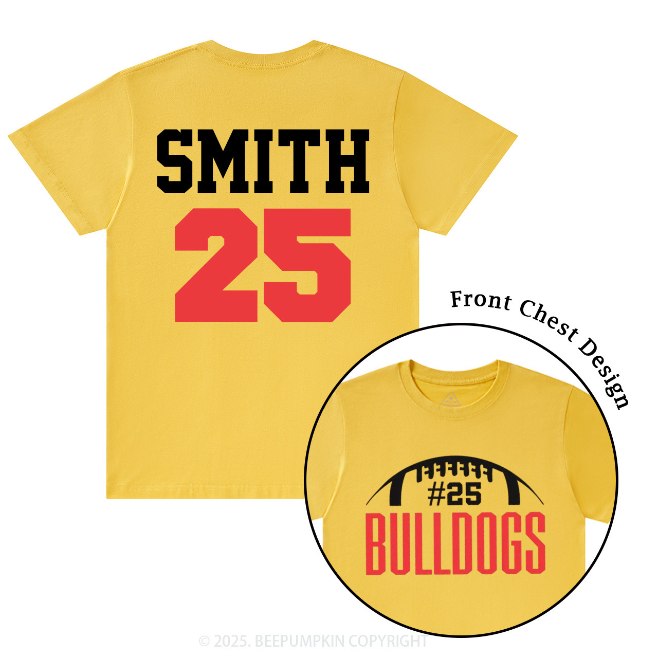 Personalized Game Day T-Shirts Beepumpkin