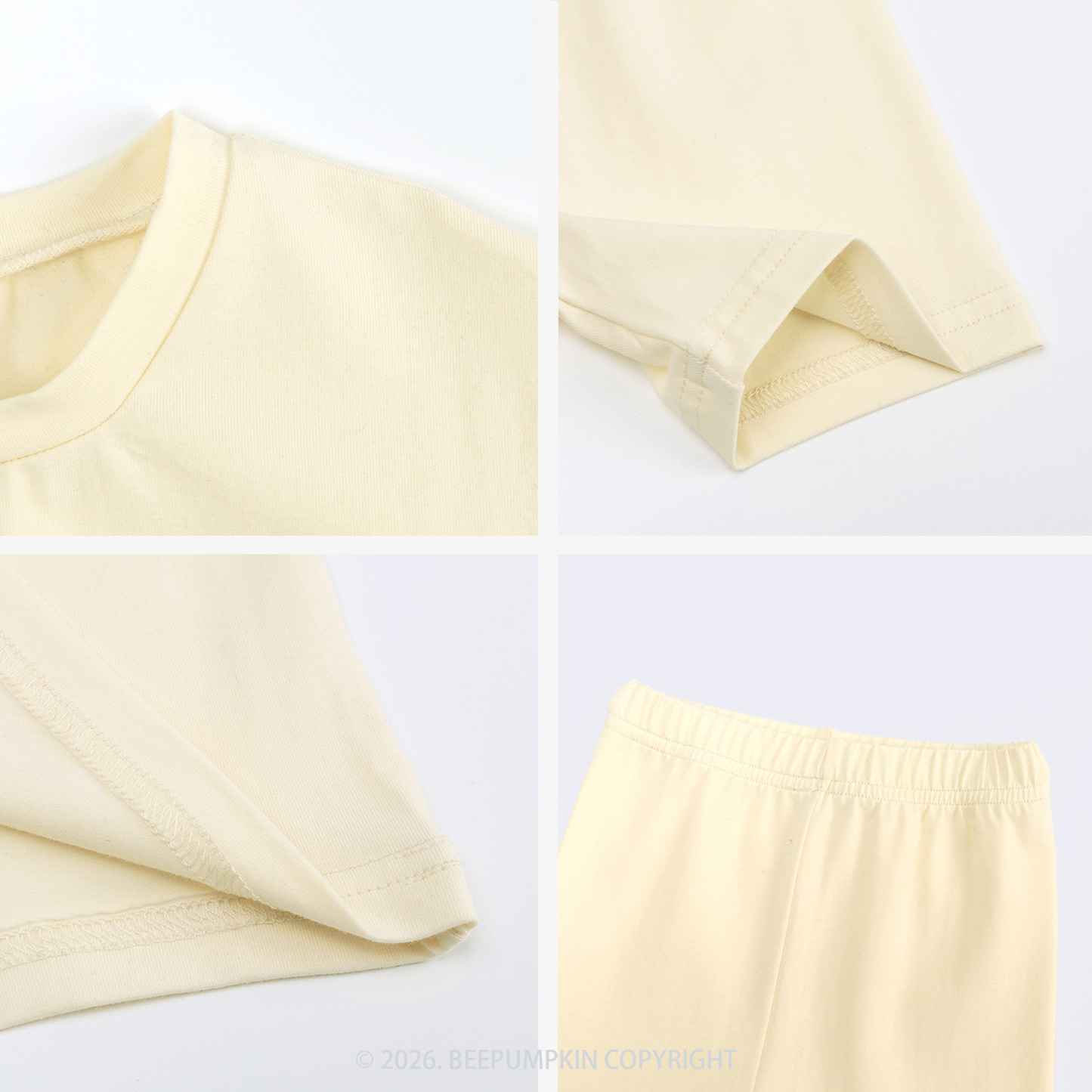 Personalized Name Kids Biker Shorts&Tee