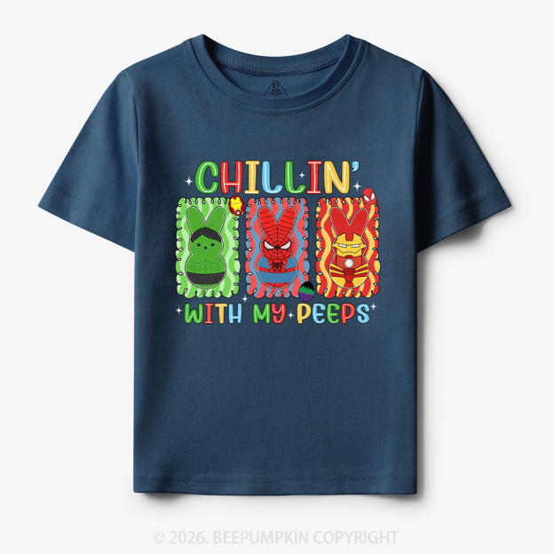 Chillin With My Friends Toddler&Kid's Tees