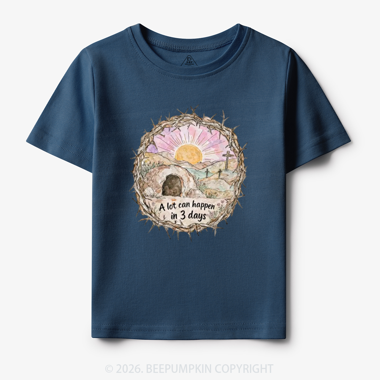 A Lot Can Happen in 3 Days Christian Toddler&Kid's Tees