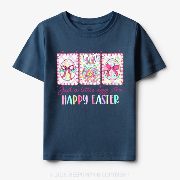 Just A Little Egg Star Easter Toddler&Kid's Tees