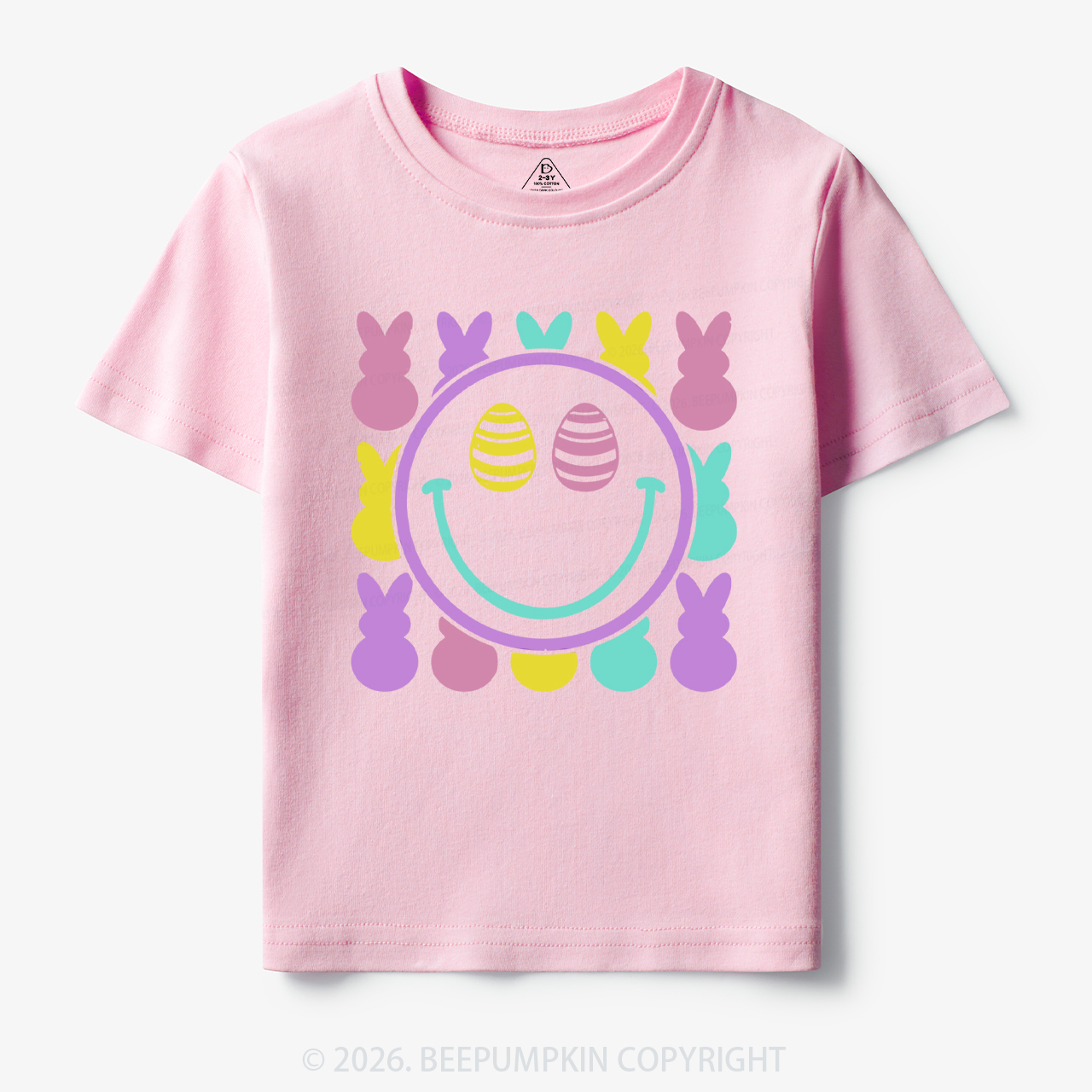 Easter Smiley Chilling Peeps Toddler&Kid's Tees