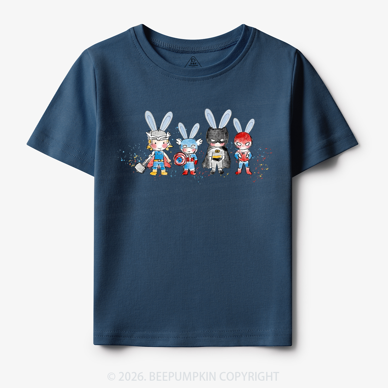 Easter Cute Cartoon Bunny Toddler&Kid's Tees
