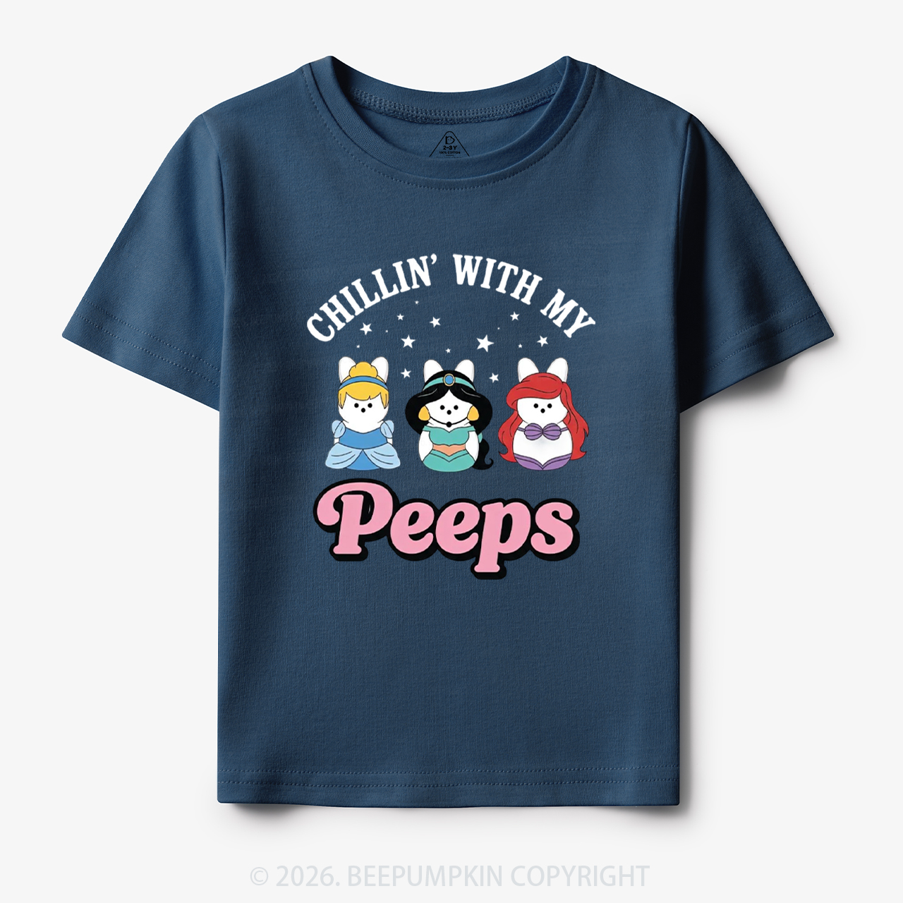 Chillin With My Peeps Bunny Toddler&Kid's Tees
