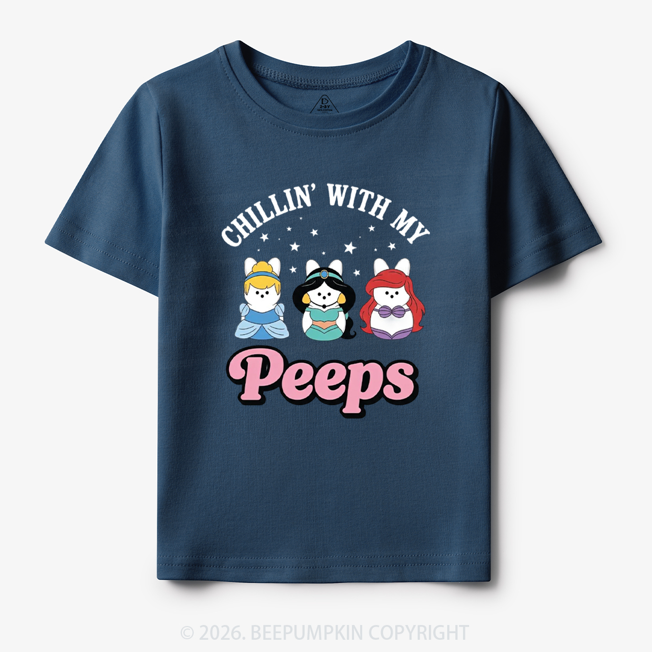 Chillin With My Peeps Bunny Toddler&Kid's Tees