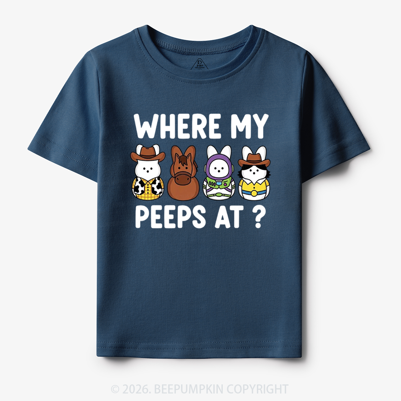 Where My Peeps At Easter Toddler&Kid's Tees