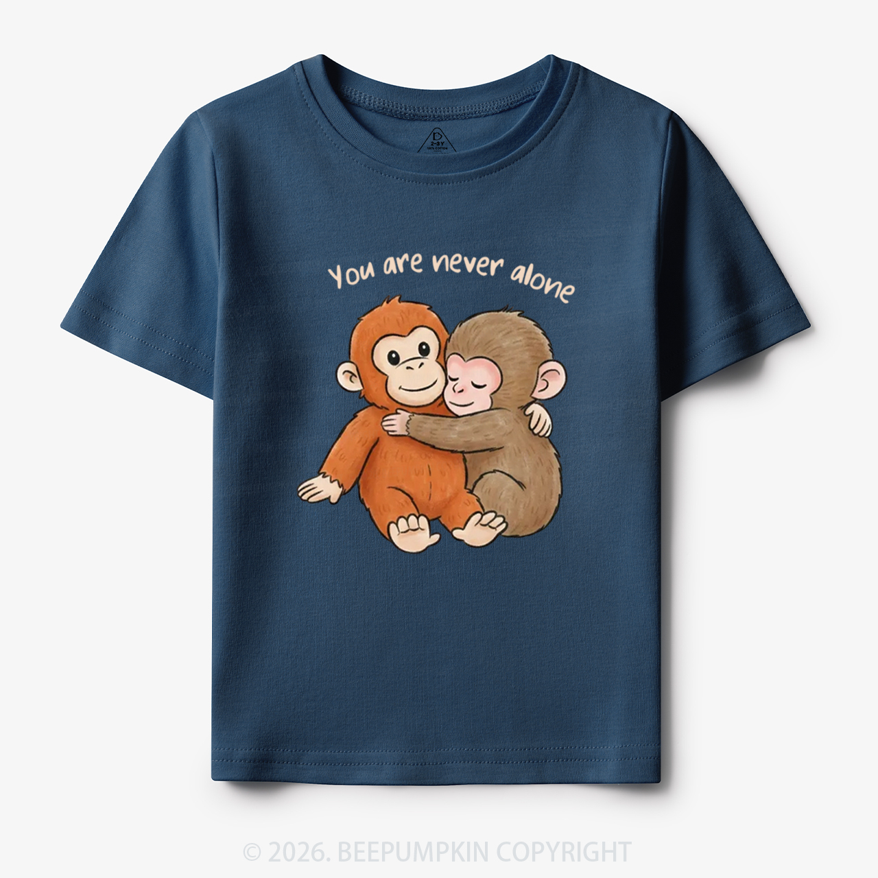 You Are Never Alone Punch Monkey Toddler&Kid's Tees