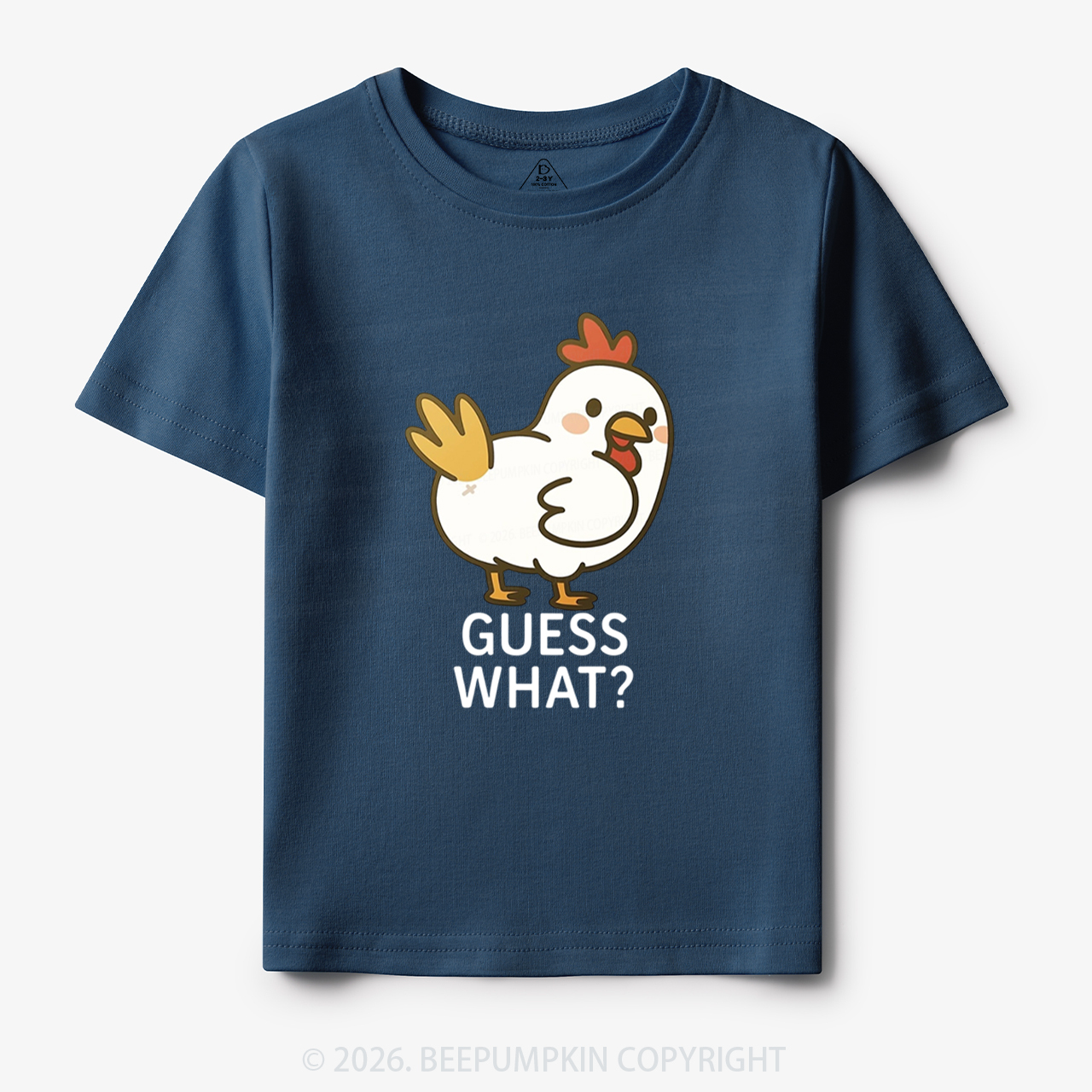 Guess What Chicken Funny Butt Joke Toddler&Kid's Tees 7