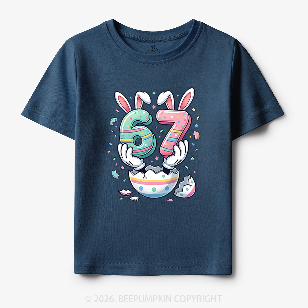 67 Easter Bunny Funny Toddler&Kid's Tees