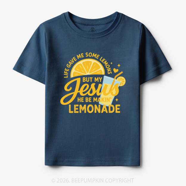 Life Gave Me Some Lemons Jesus Toddler&Kid's Tees
