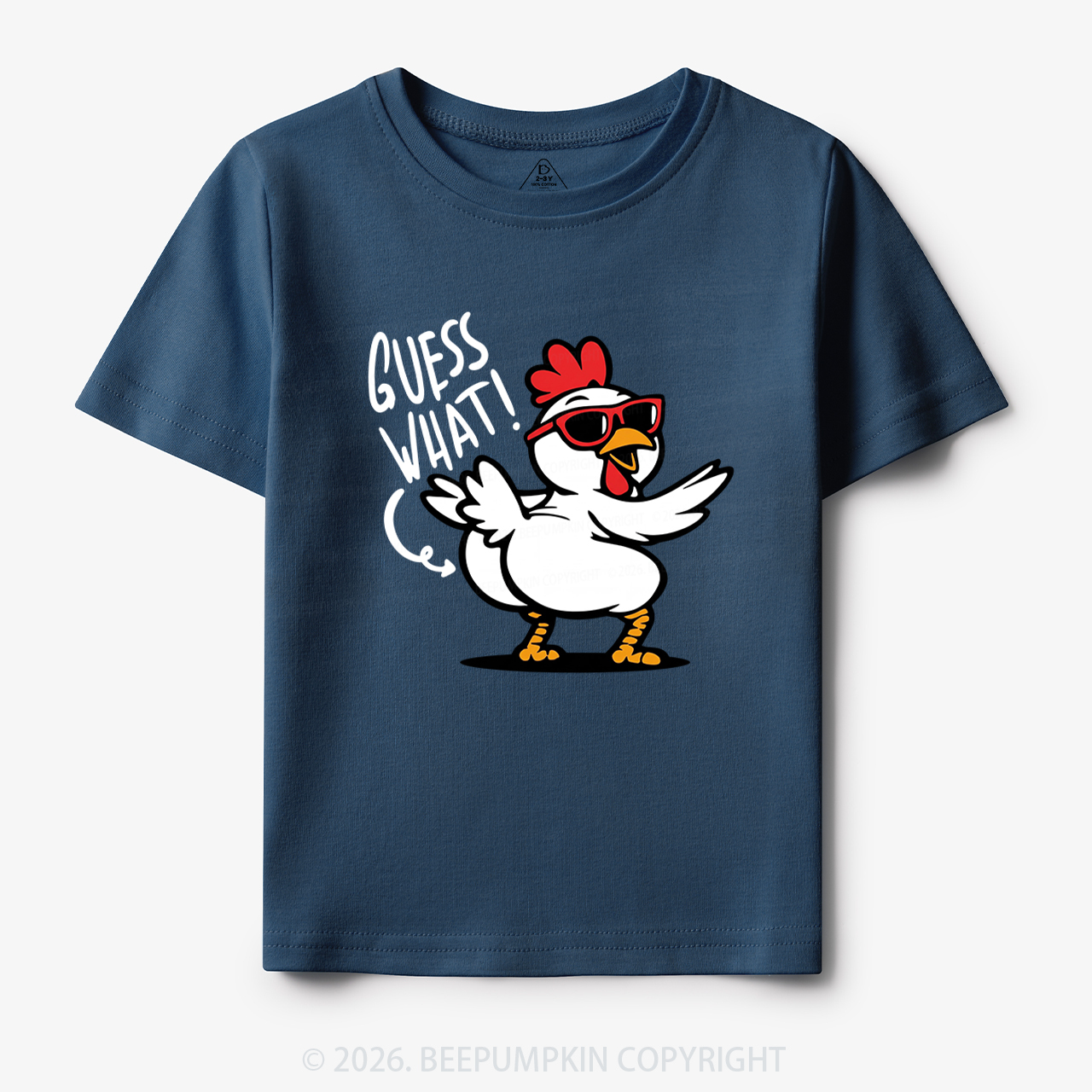 Funny Guess What Chicken Butt Toddler&Kid's Tees