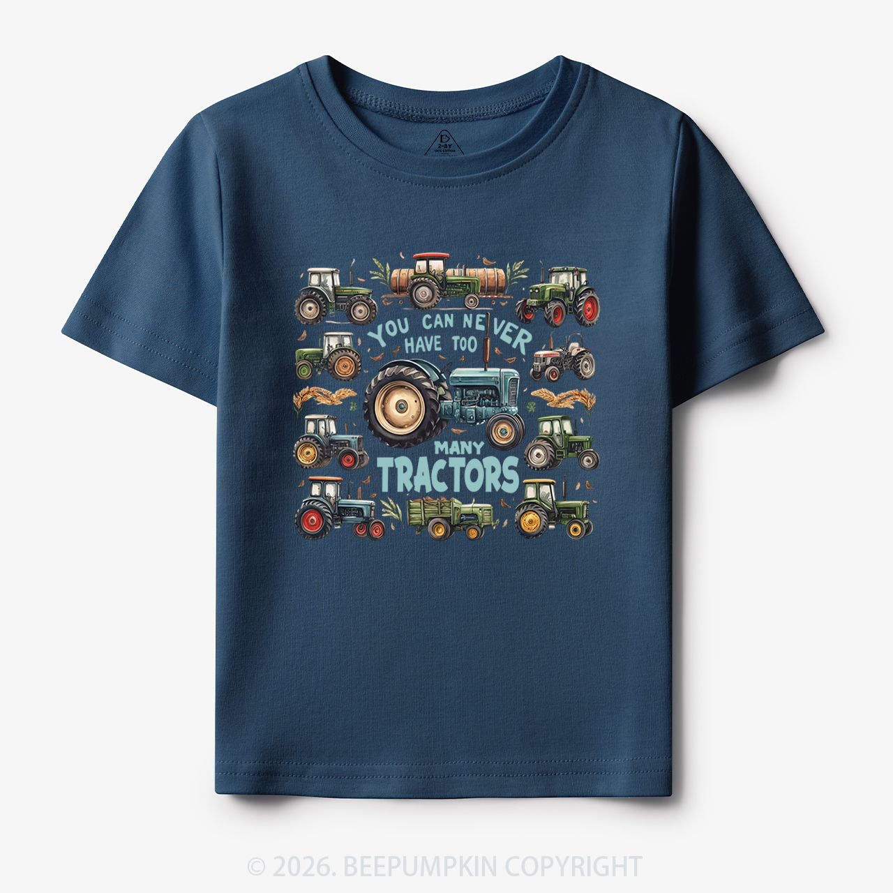 You Can Never Have Too Many Tractors Toddler&Kid's Tees