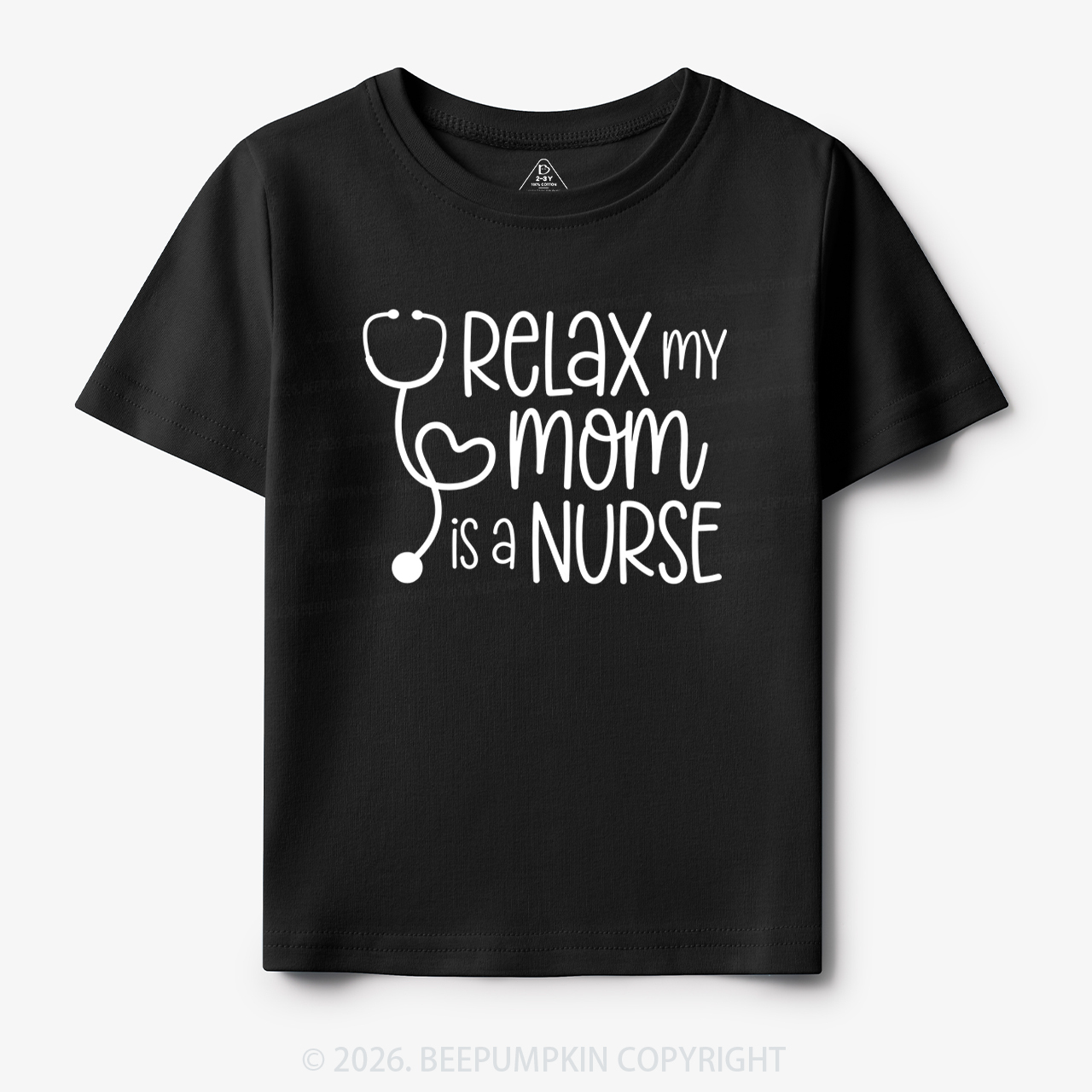 Relax My Mom Is A Nurse Toddler&Kid's Tees
