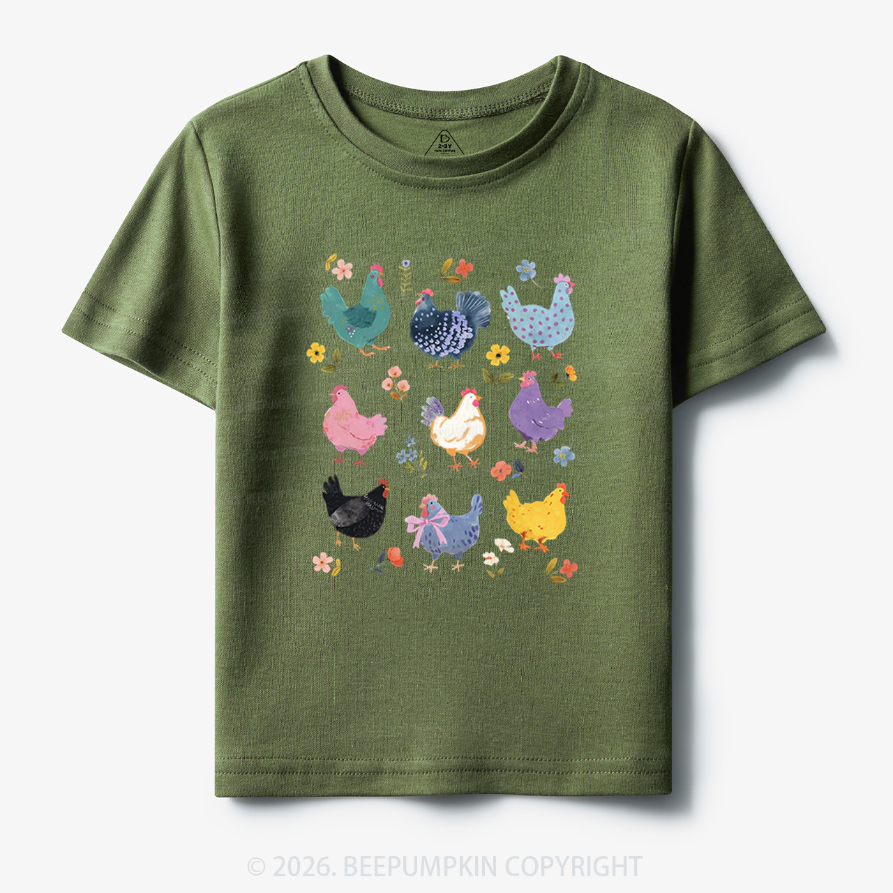Funny Chicken Lovers Toddler&Kid's Tees