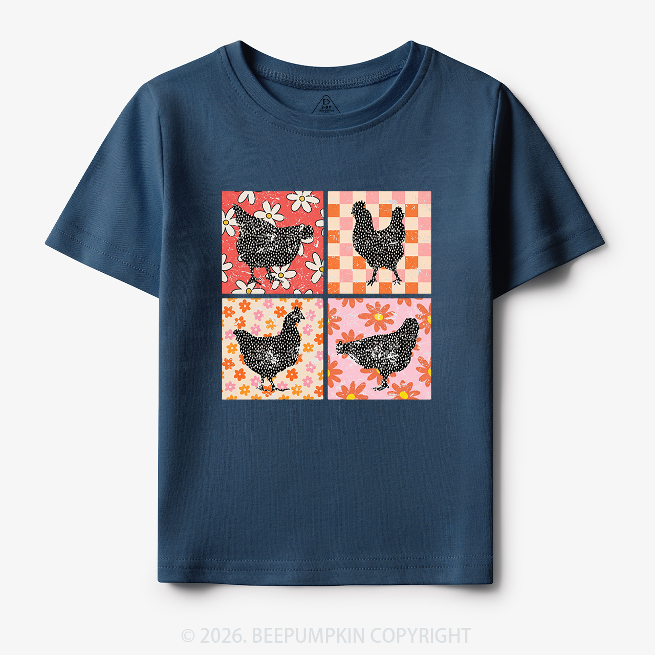 Chickens Farm Animals Toddler&Kid's Tees