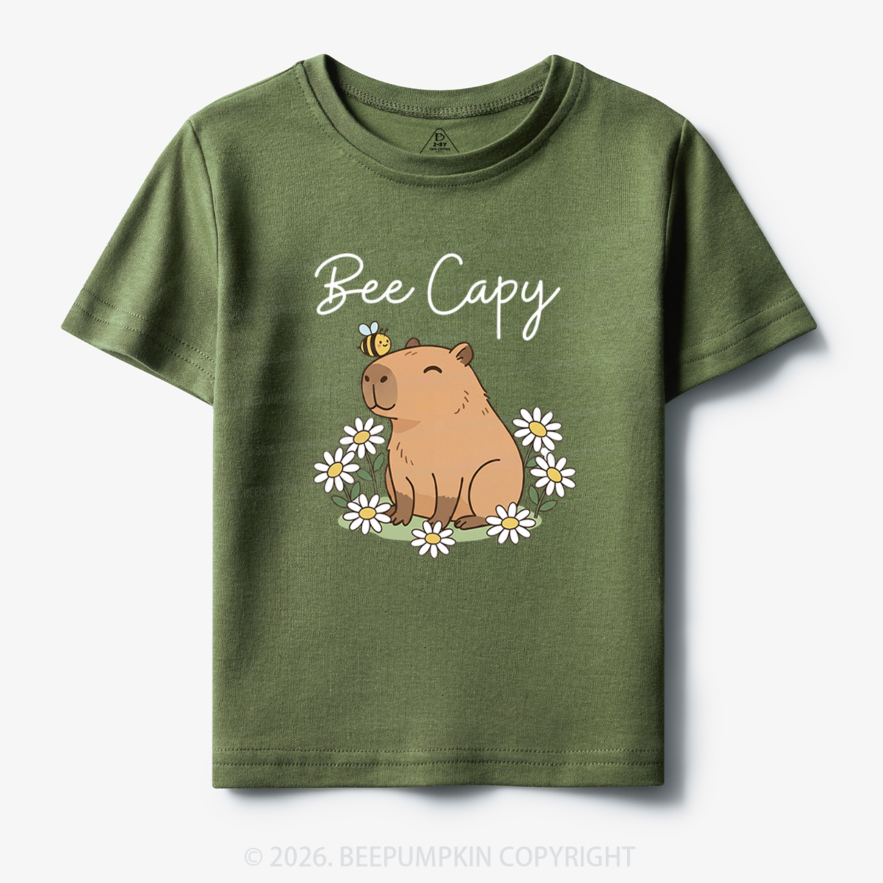 Bee Capy Capybara Toddler&Kid's Tees