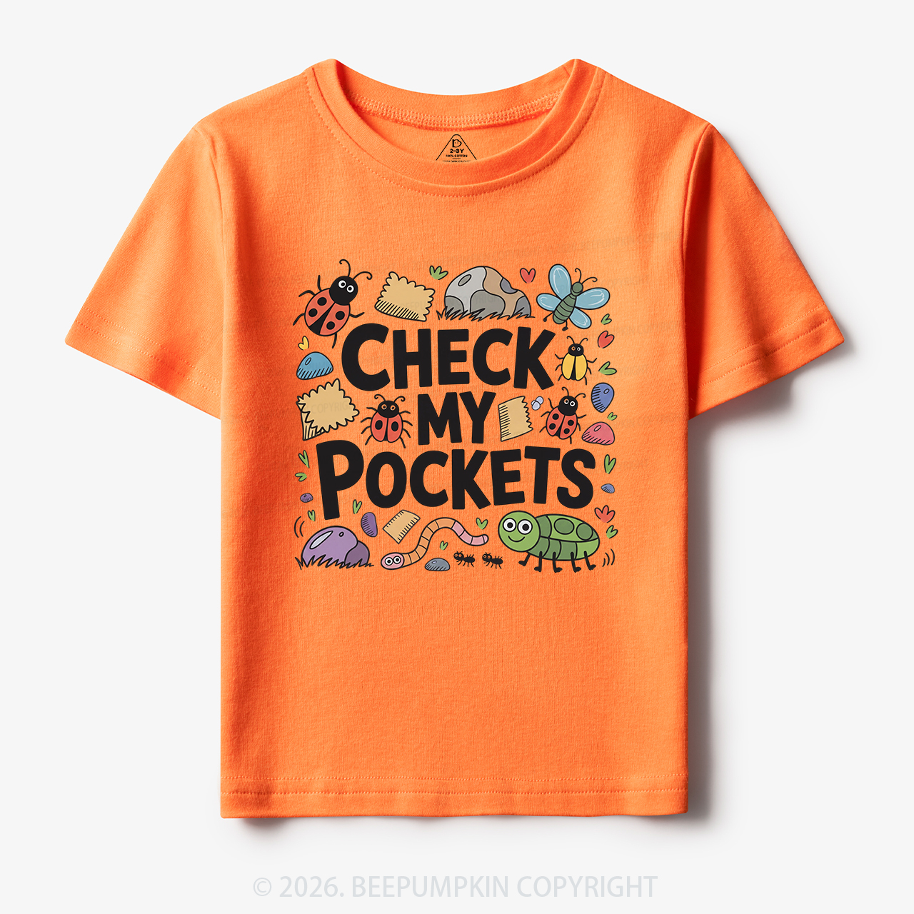 Check My Pockets Bug Lover Toddler&Kid's Tees
