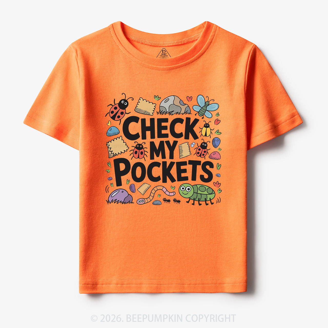 Check My Pockets Bug Lover Toddler&Kid's Tees