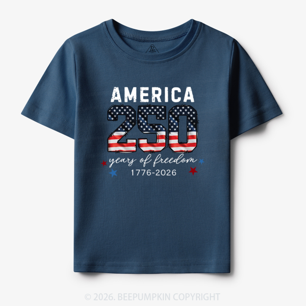 United States of America 250th Anniversary Toddler&Kid's Tees