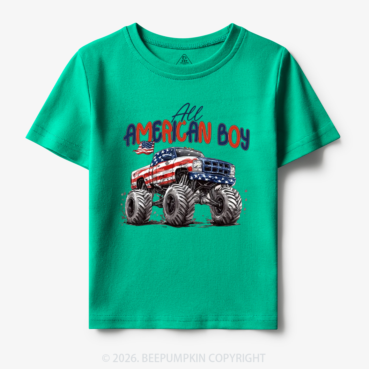 All American Boy 4th of July Toddler&Kid's Tees