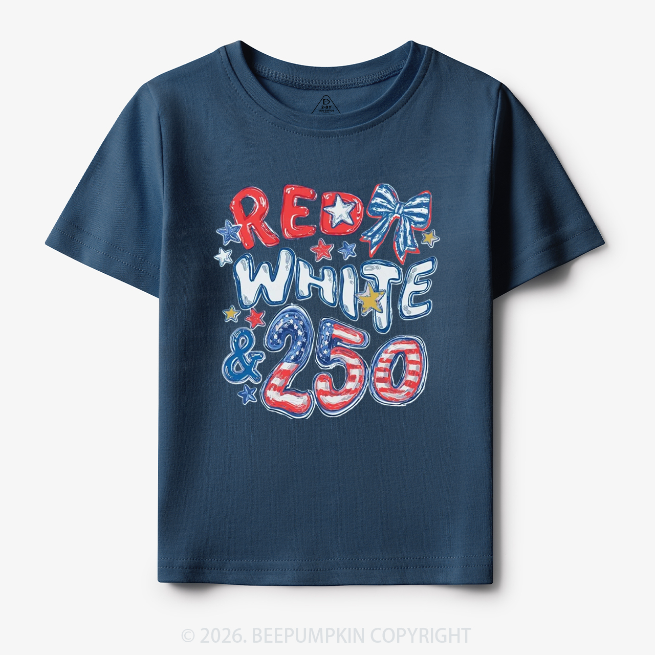 Red White & 250 Anniversary Toddler&Kid's Tees