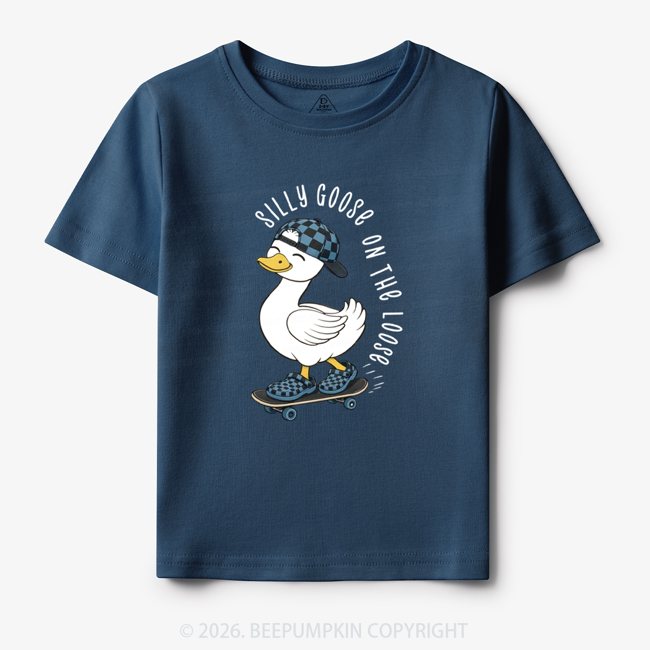 Silly Boy Goose On The Loose Toddler&Kid's Tees