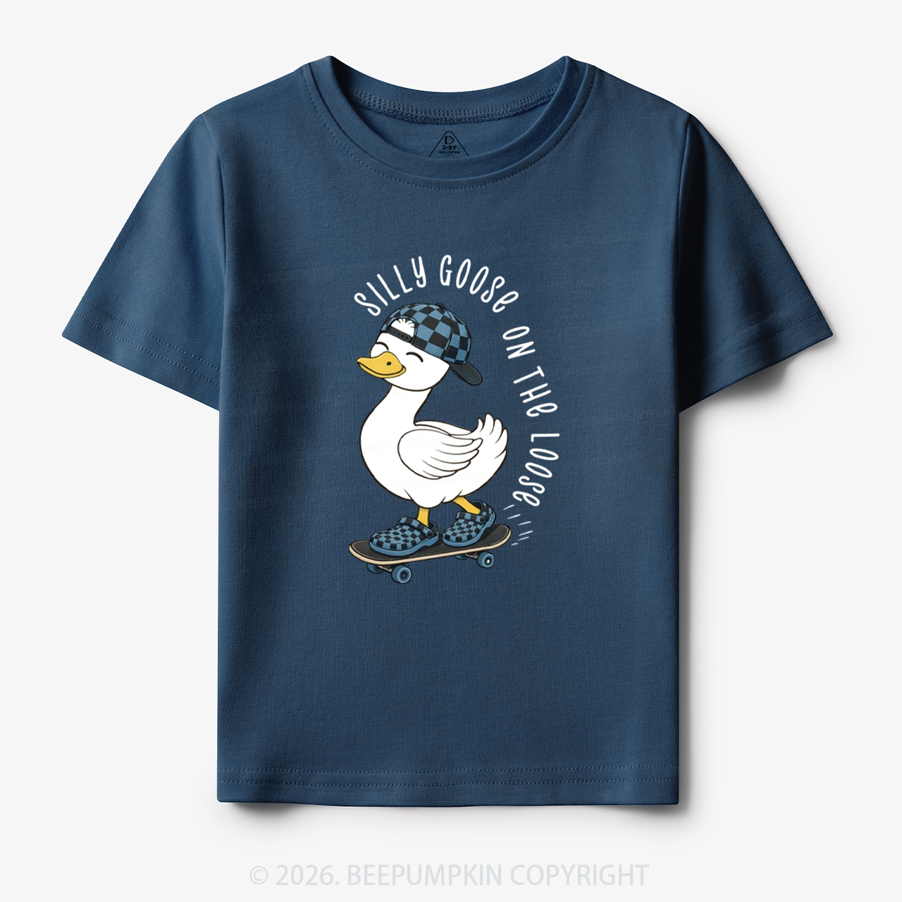 Silly Boy Goose On The Loose Toddler&Kid's Tees