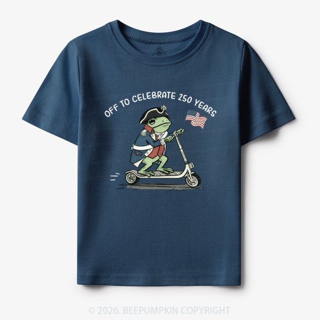 America 250 4th of July Toddler&Kid's Tees