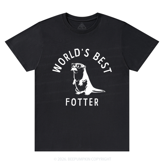 Funny Otter World's Best Father T-Shirts