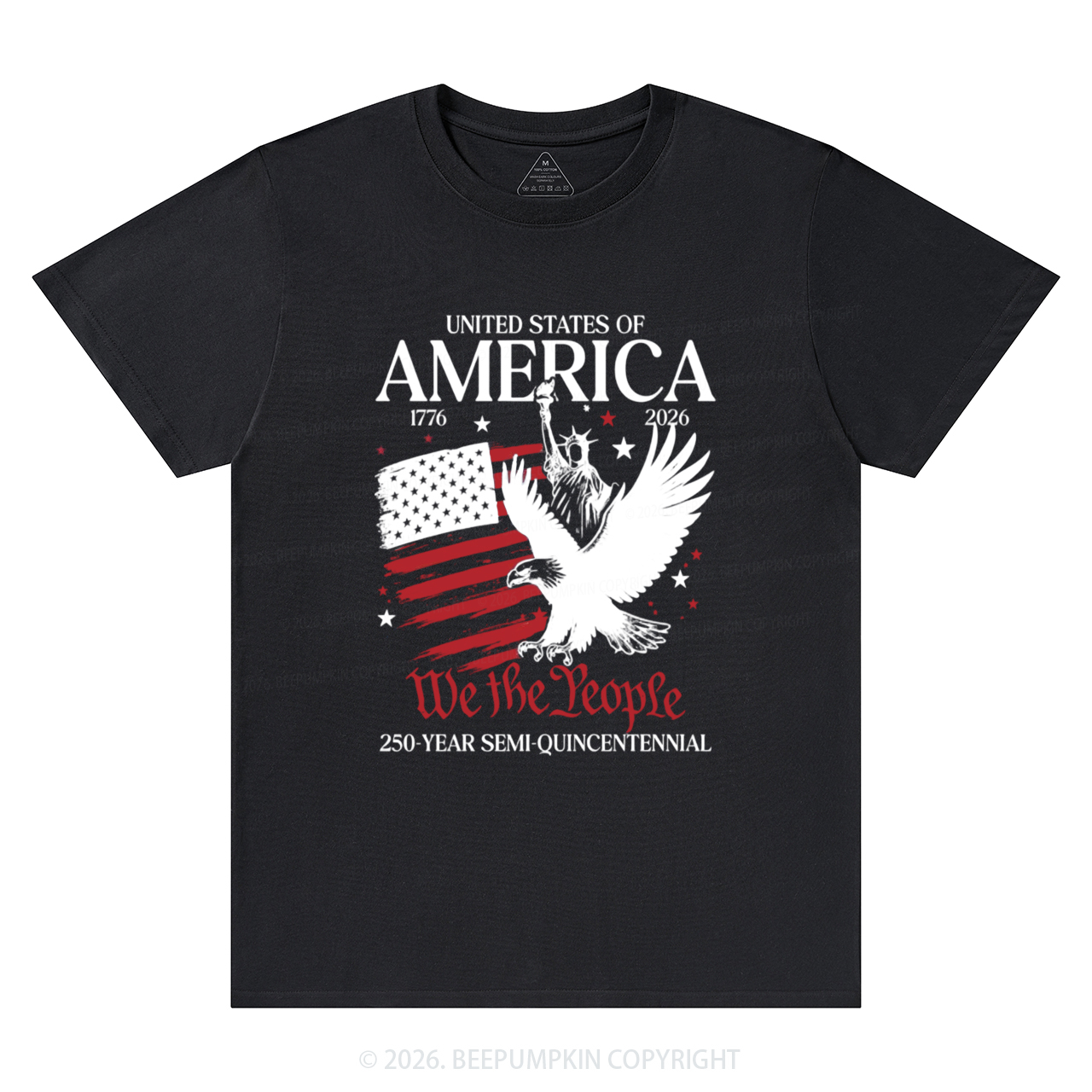  America 250 Patriotic Eagle USA T-Shirts