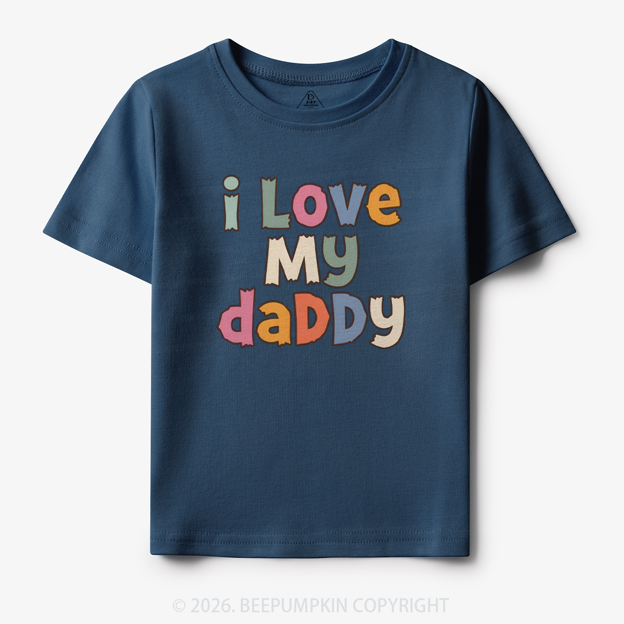 I Love My Daddy Cute Father's Day Toddler&Kid's Tees