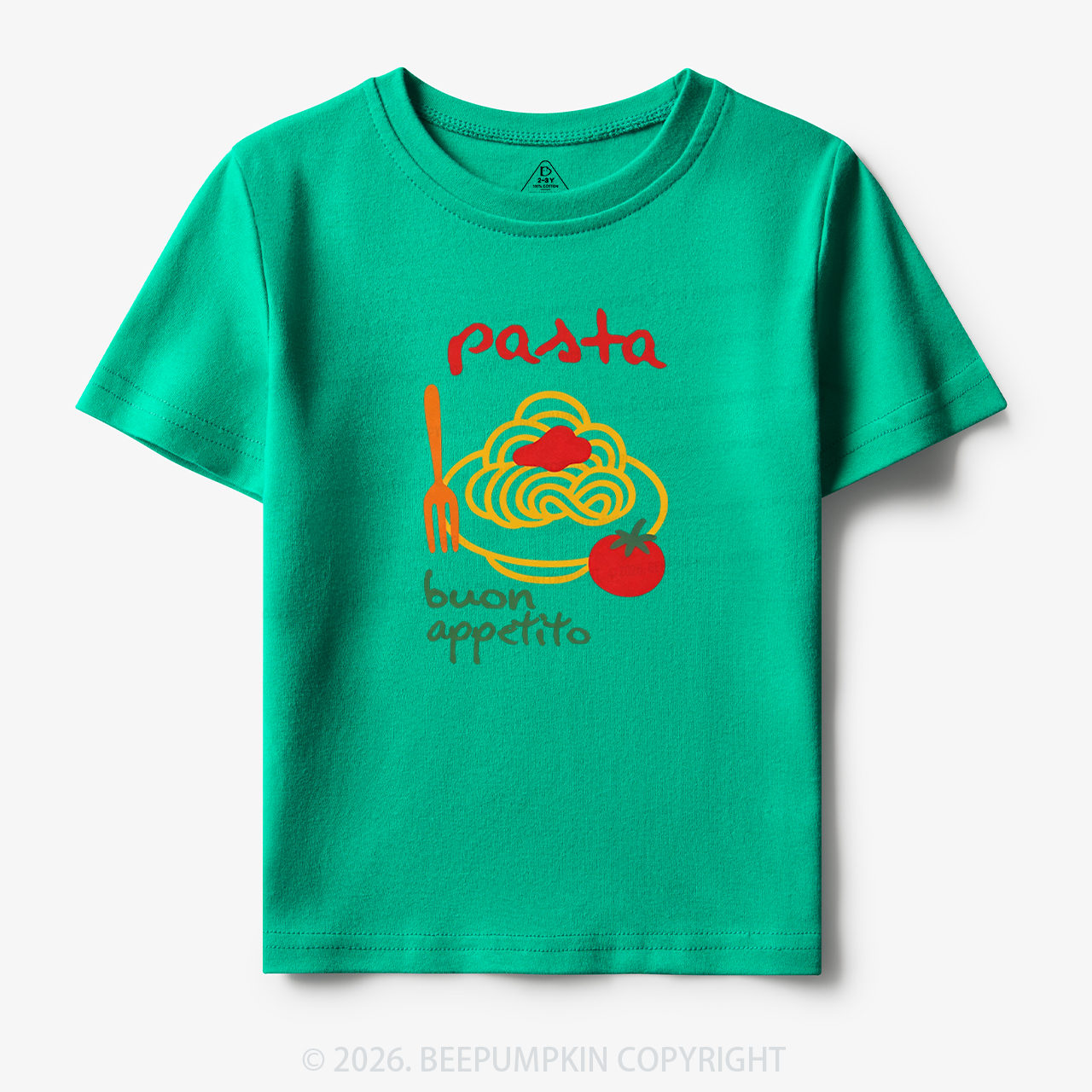 Spaghetti Pasta Toddler&Kid's Tees