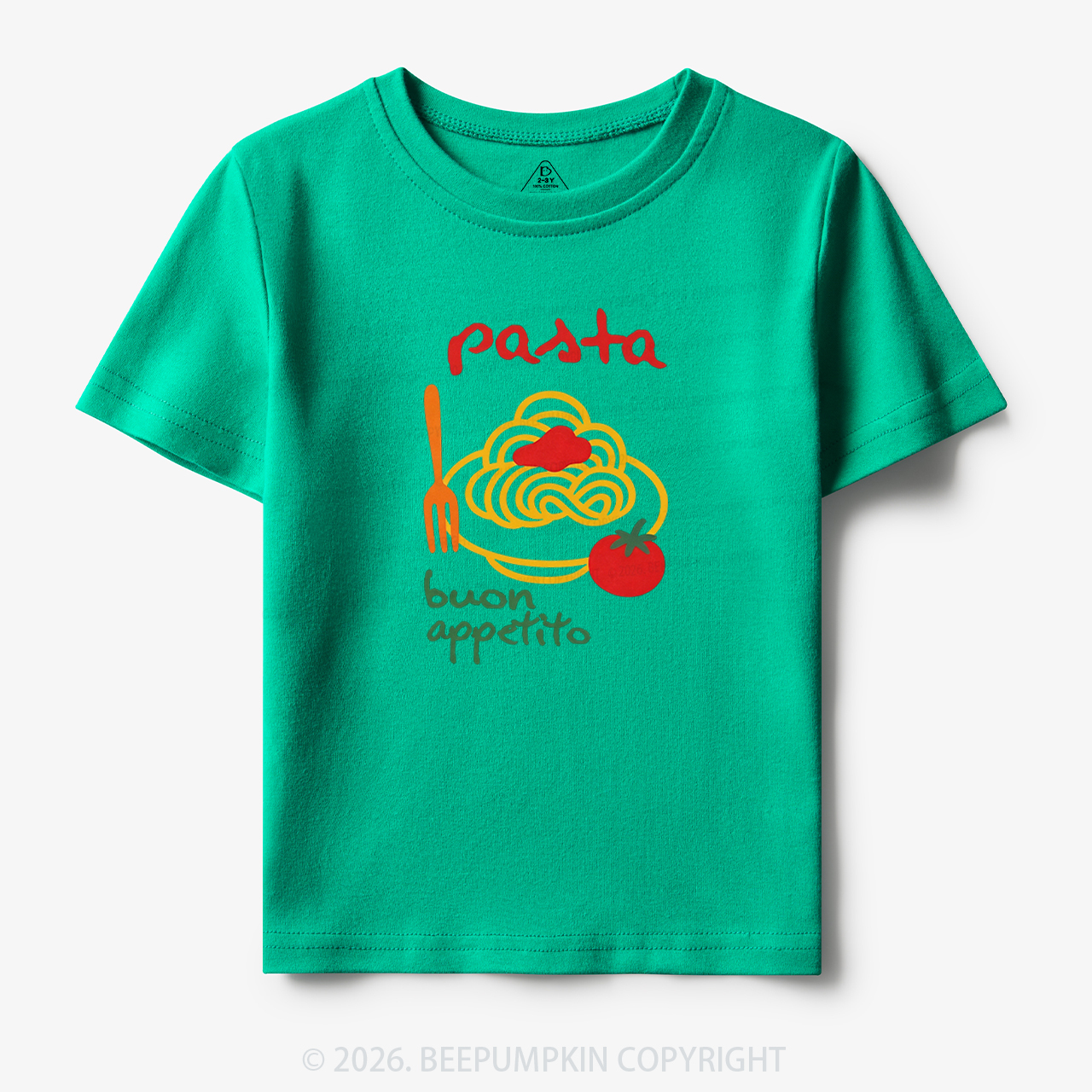 Spaghetti Pasta Toddler&Kid's Tees