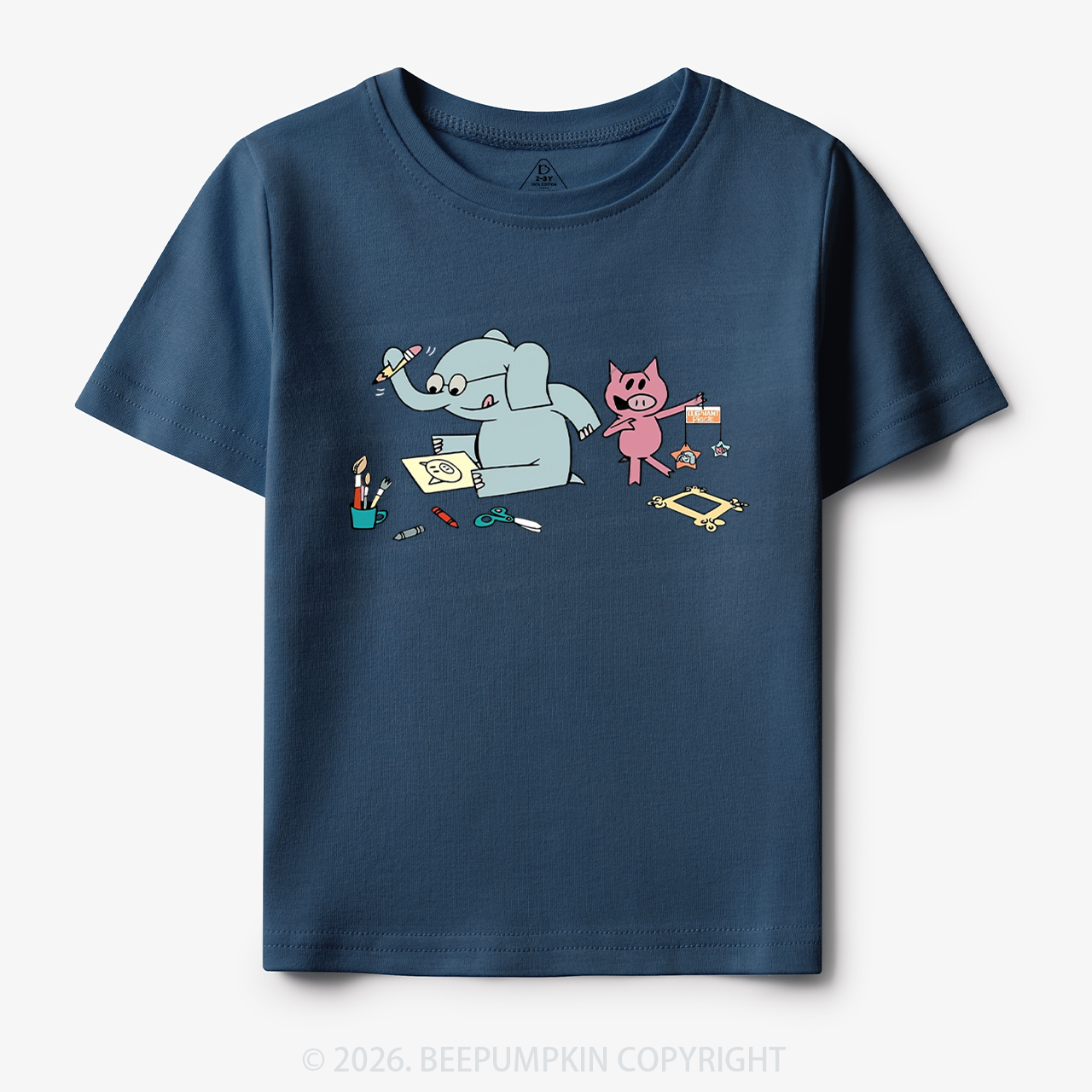 Elephant and Piggie Read More Book Toddler&Kid's Tees