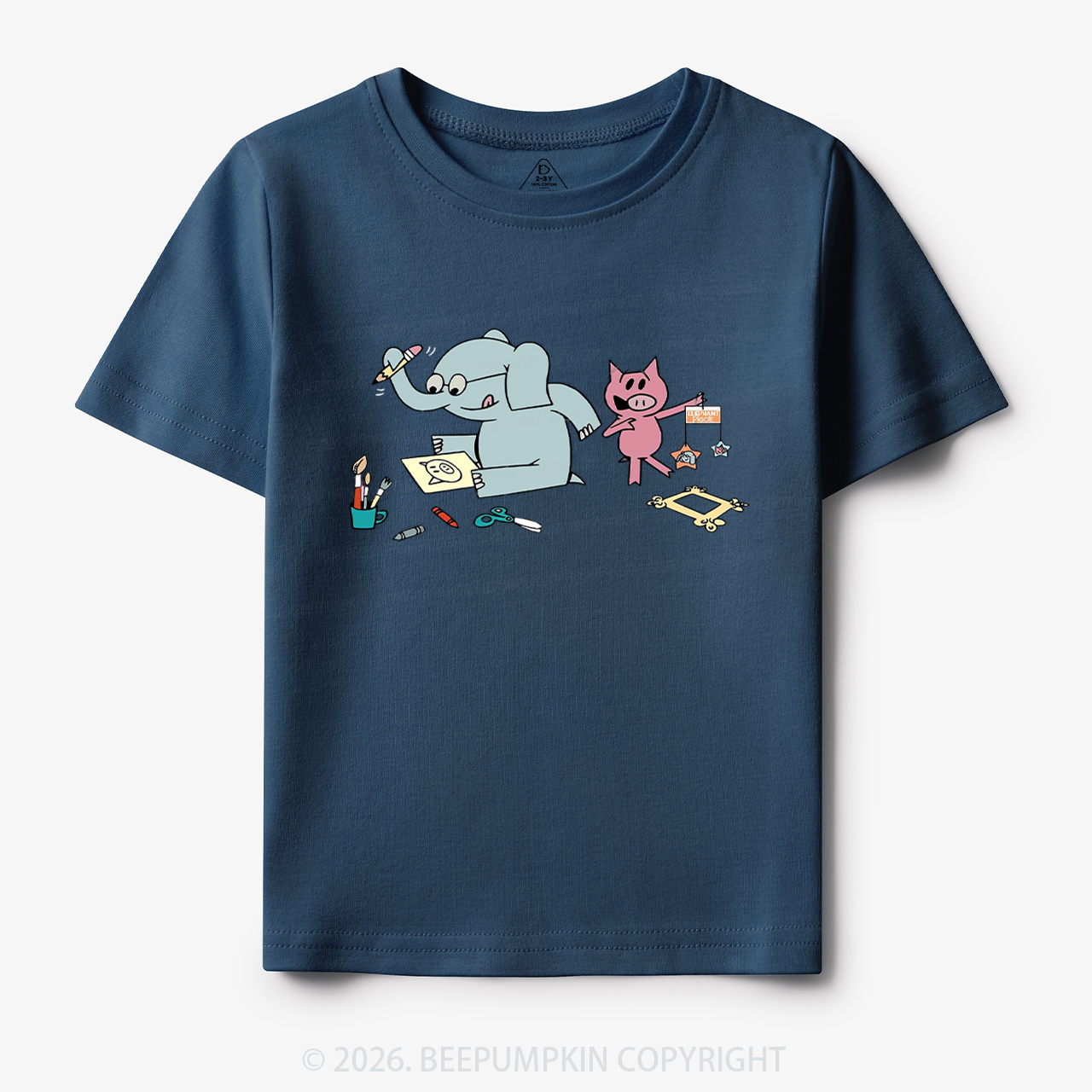 Elephant and Piggie Read More Book Toddler&Kid's Tees