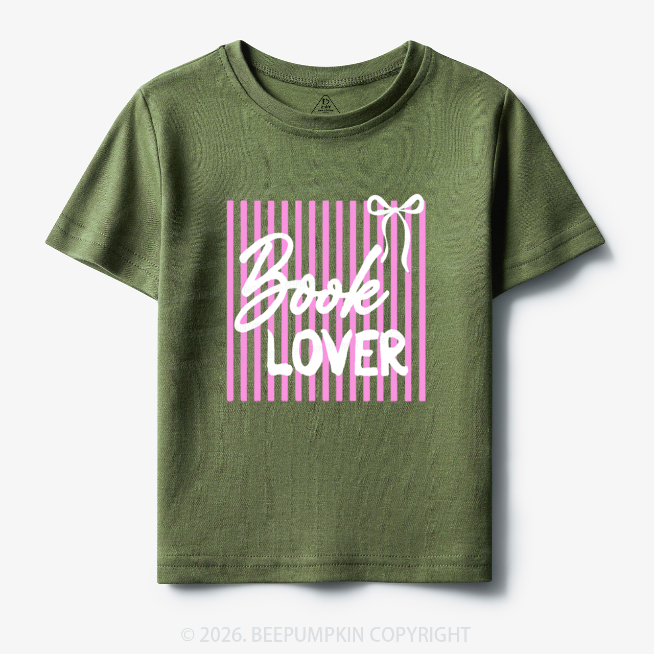 Coquette Book Preppy Stripes Toddler&Kid's Tees