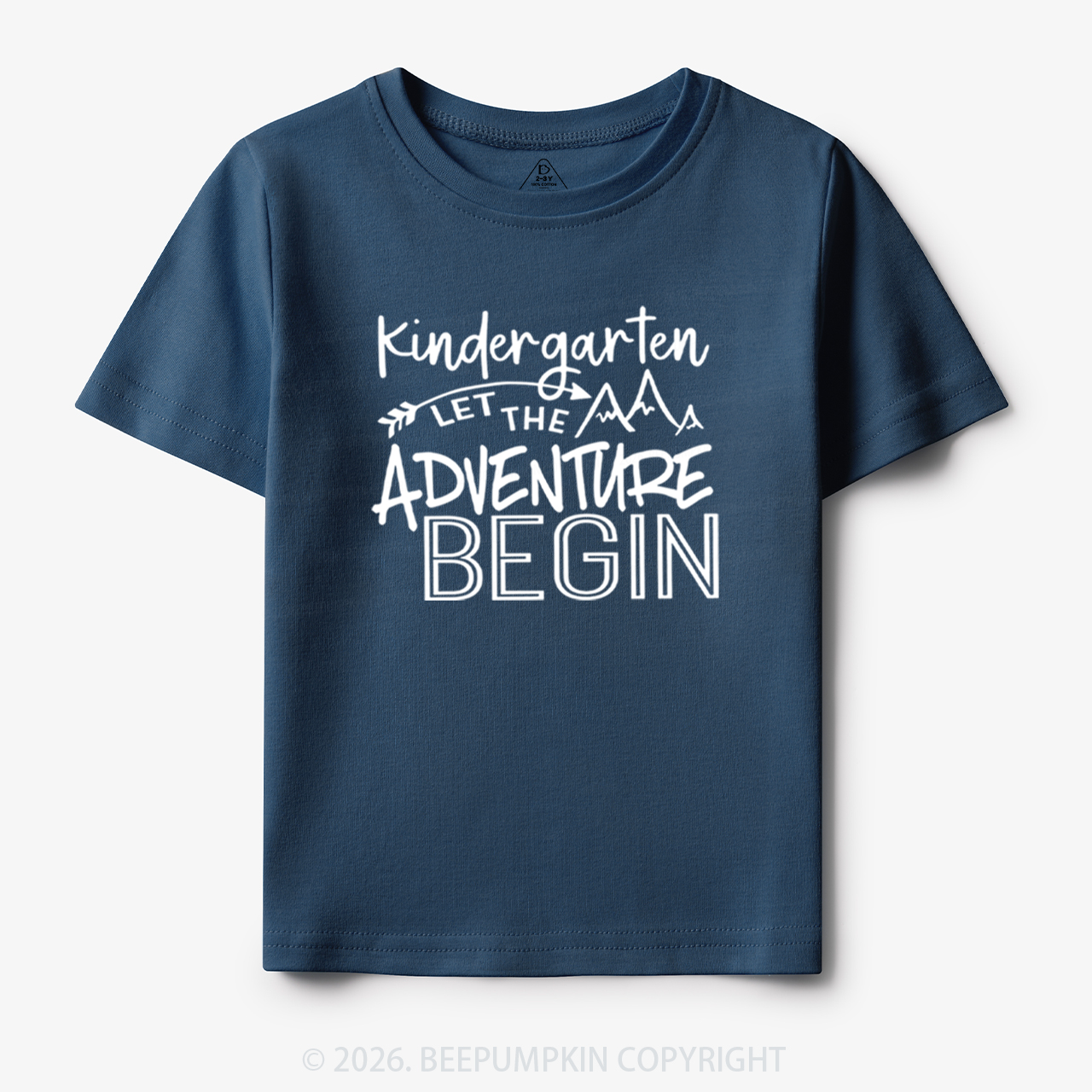 Personalized Kindergarten Let The Adventures Begin Toddler&Kid's Tees