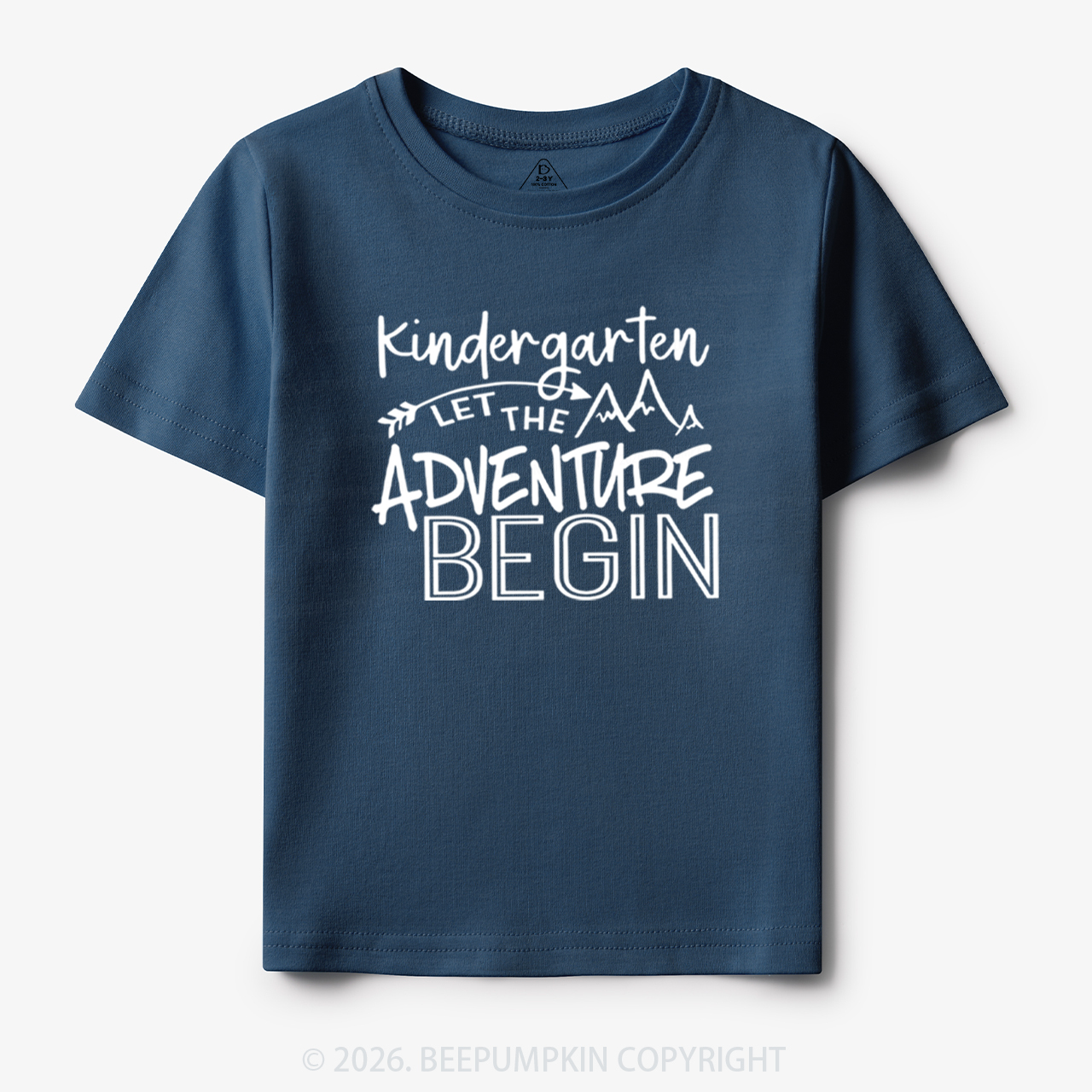 Personalized Kindergarten Let The Adventures Begin Toddler&Kid's Tees