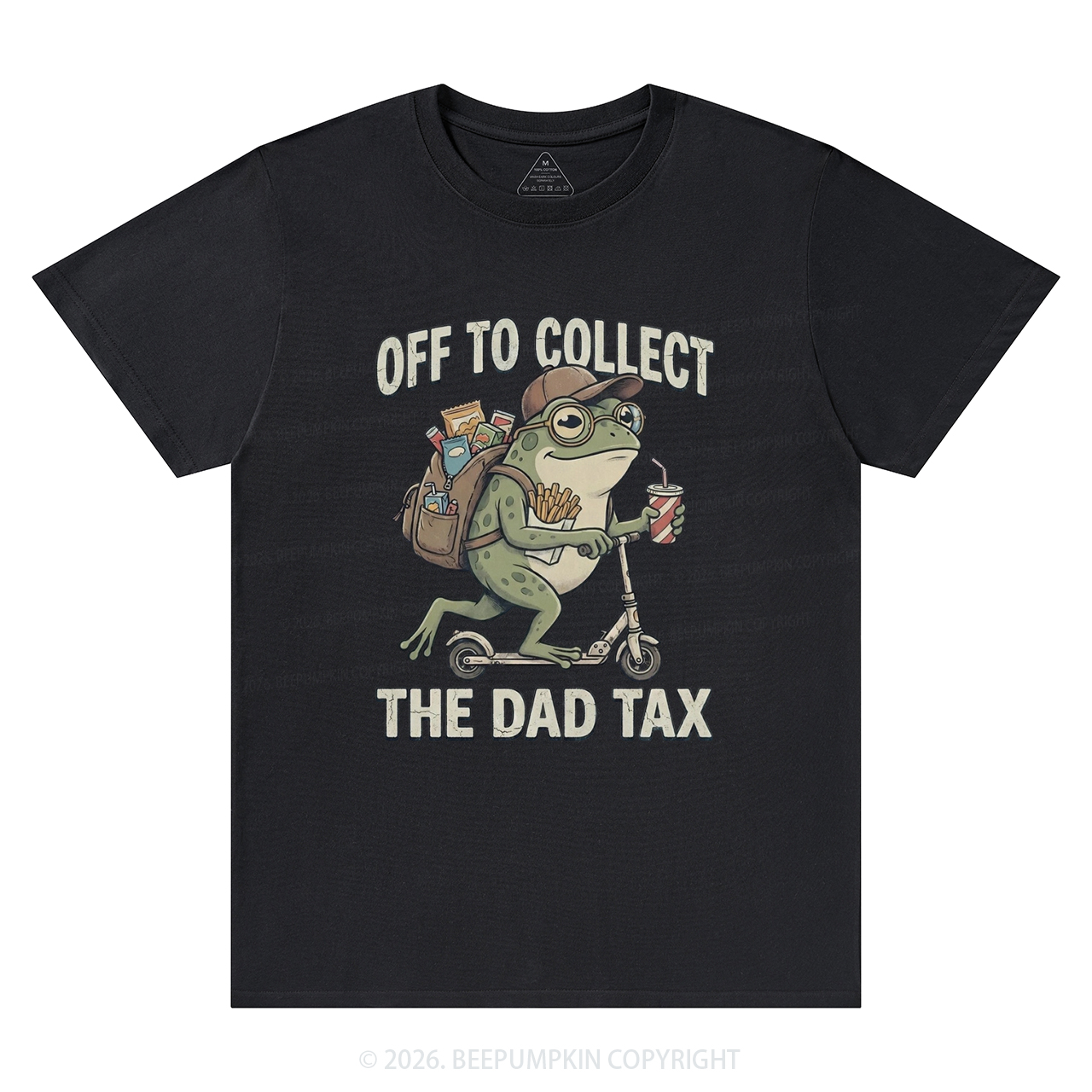 Funny Frog Off To Collect The Dad Tax T-Shirts