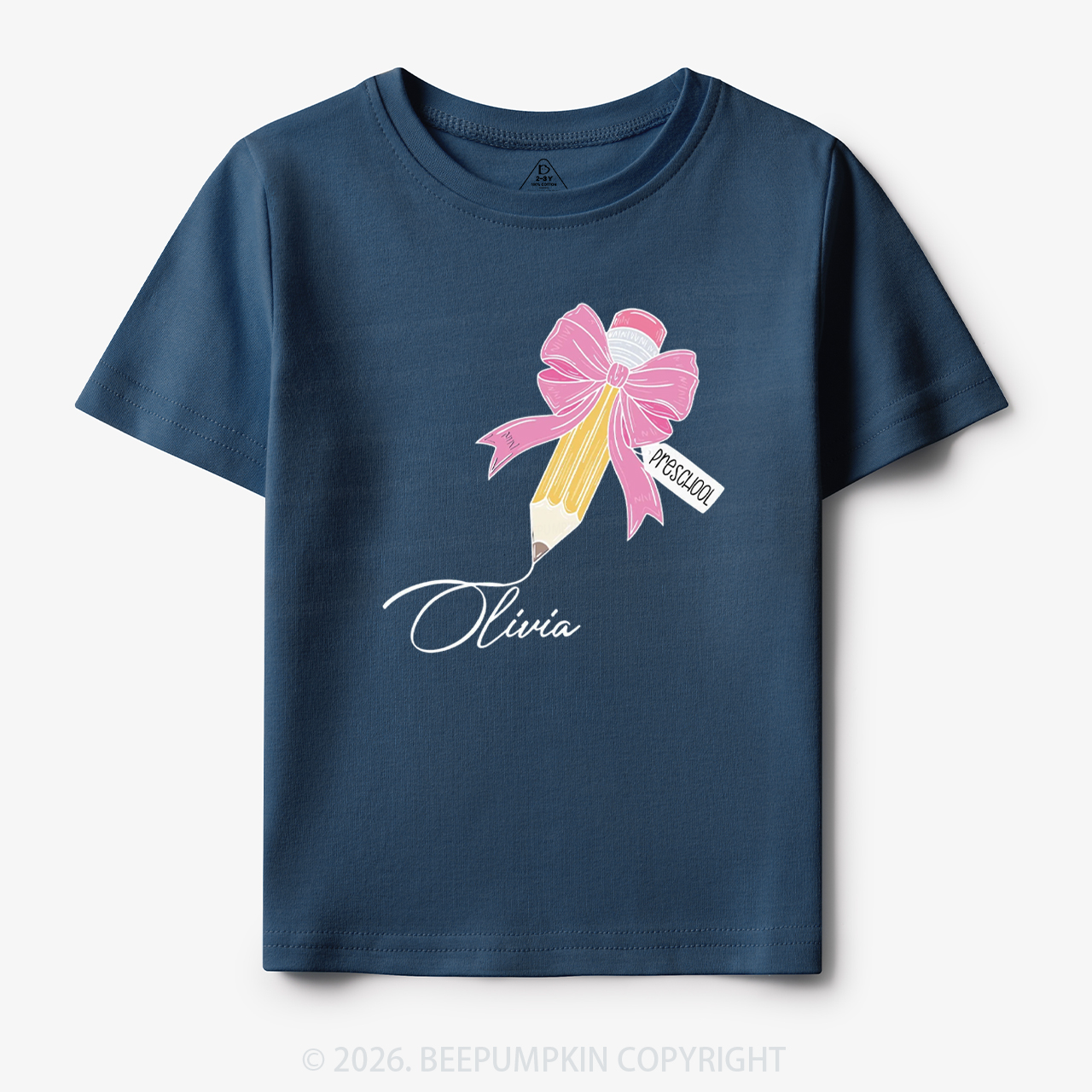 Personalized Preschool Back To School Toddler&Kid's Tees