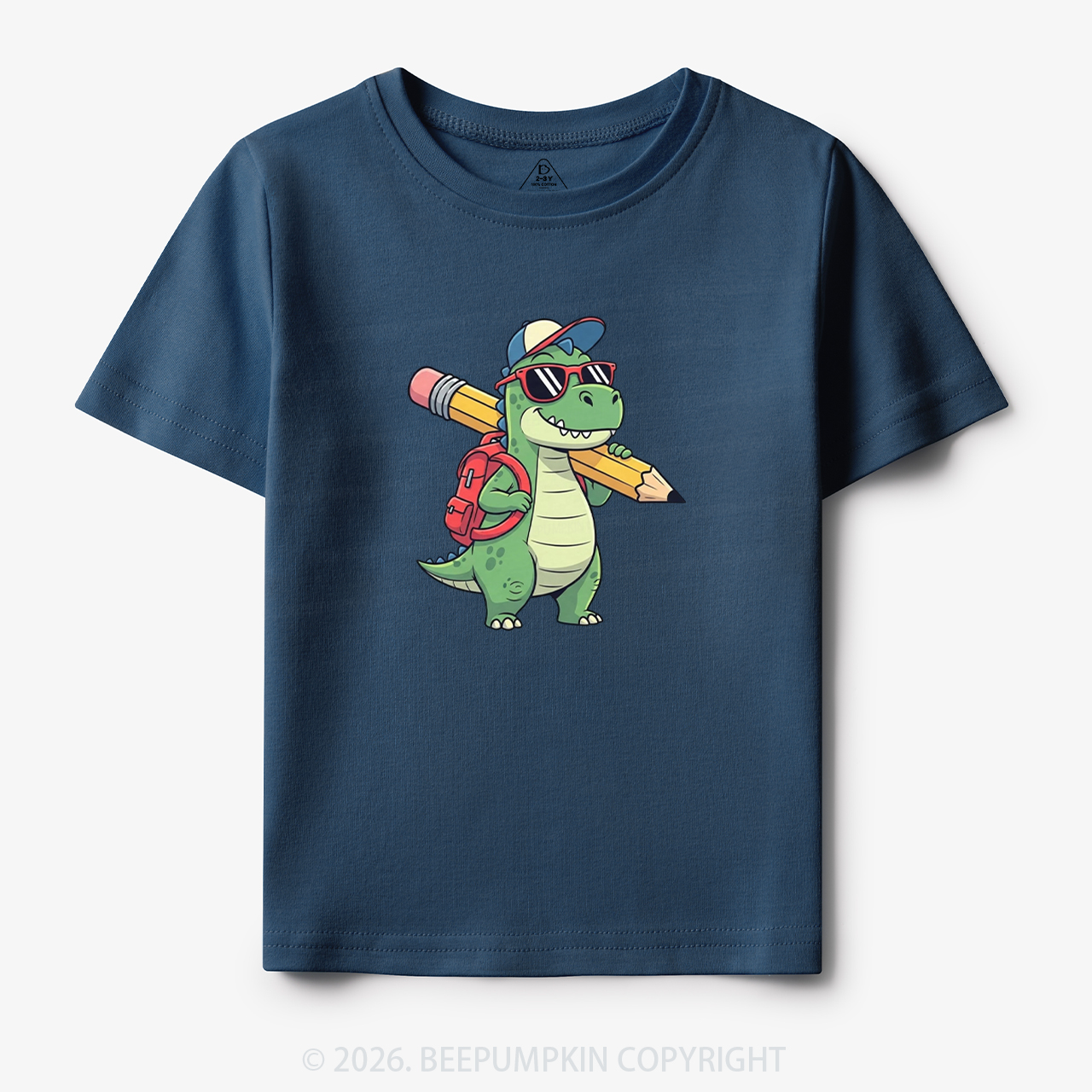 Funny Rex Back to School Dinosaur Toddler&Kid's Tees