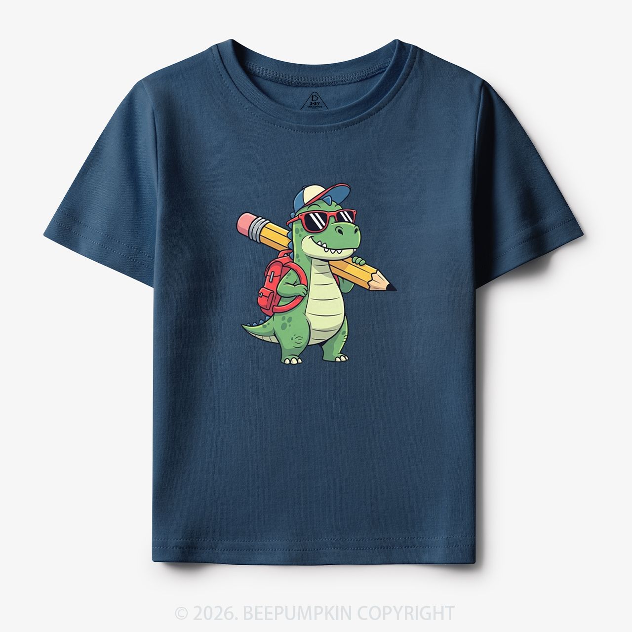 Funny Rex Back to School Dinosaur Toddler&Kid's Tees