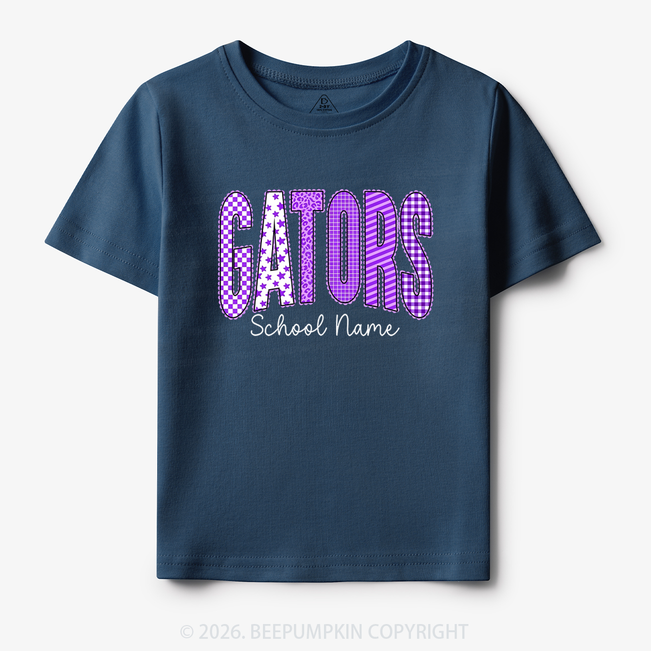 Personalized School Name School Spirit Toddler&Kid's Tees