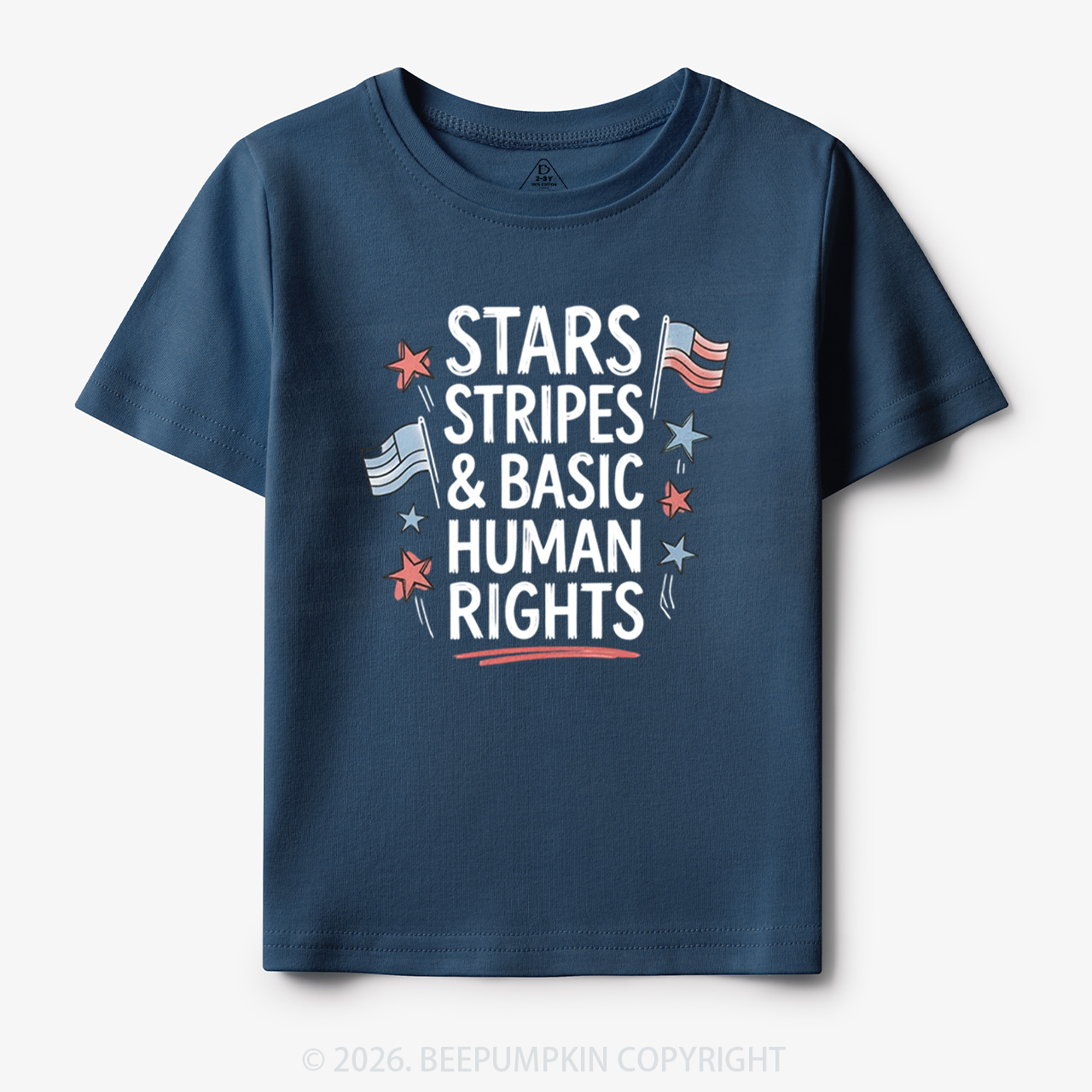 Stars Stripes Patriotic 4th Of July Toddler&Kid's Tees