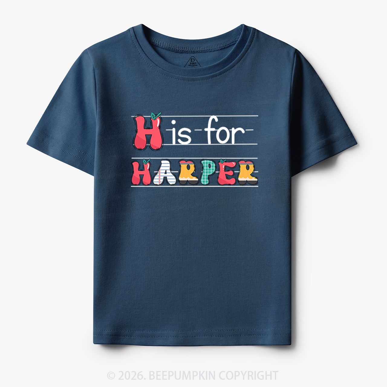 Personalized Kids Name Back To School Toddler&Kids Tees