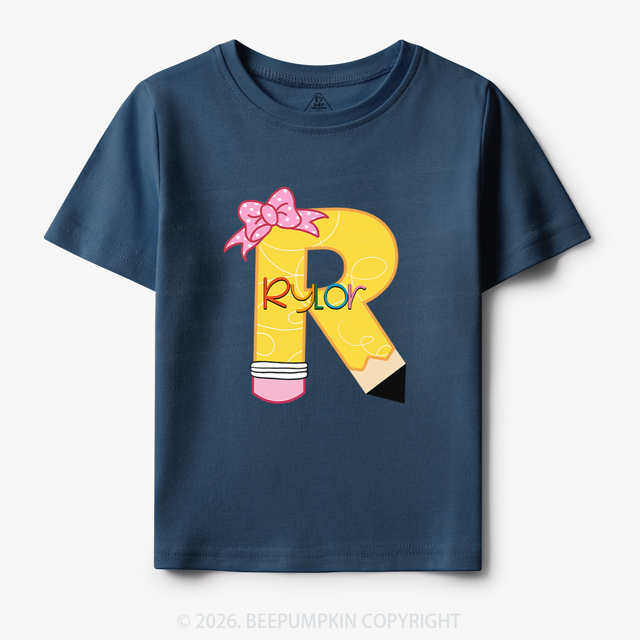 Personalized Pencil Back To School Shirt 